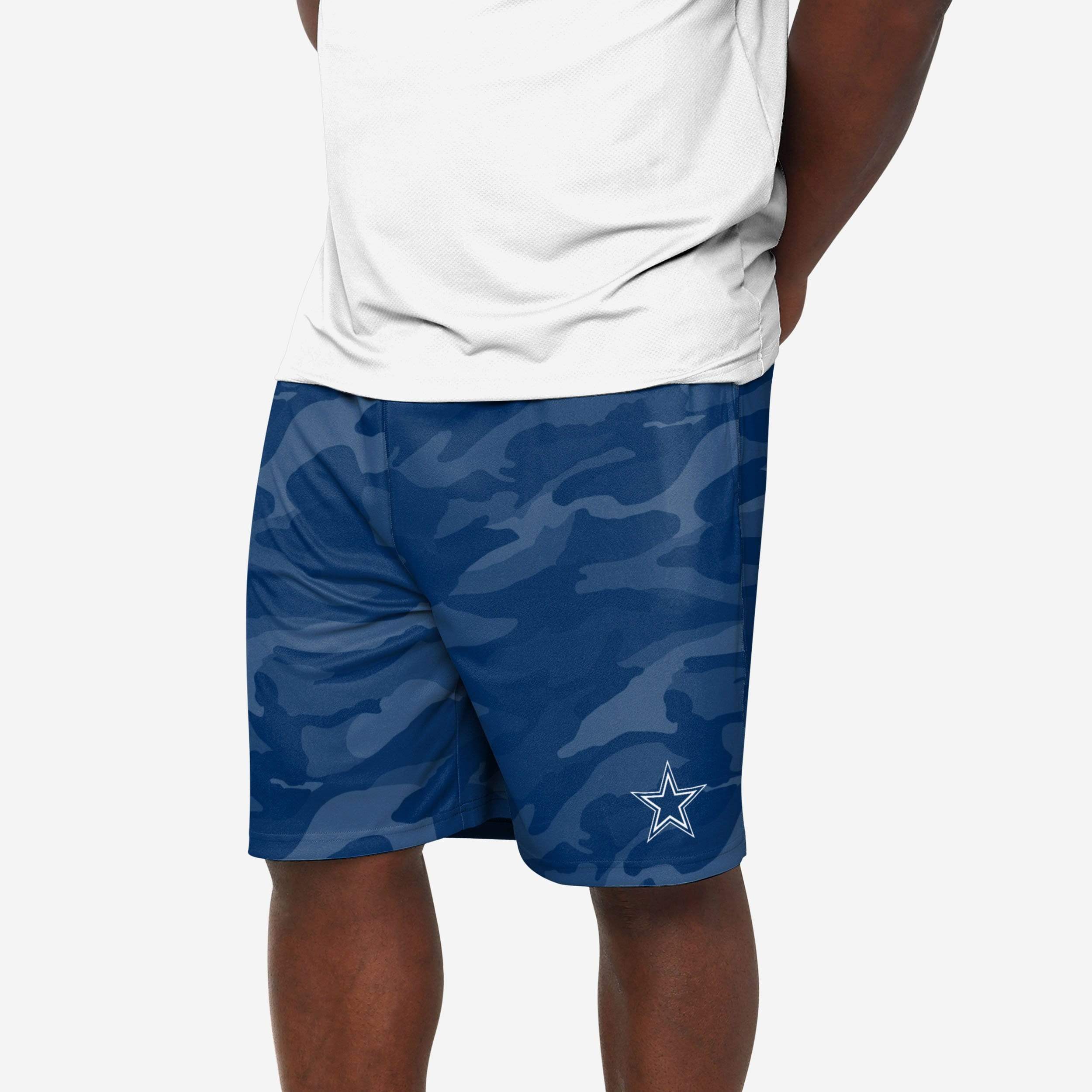 Dallas Cowboys FOCO Static Mesh Shorts - Navy