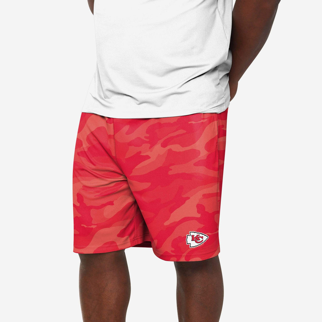 Kansas City Chiefs Cool Camo Training Shorts FOCO S - FOCO.com