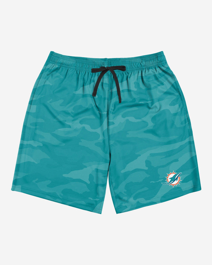 Miami Dolphins Cool Camo Training Shorts FOCO - FOCO.com