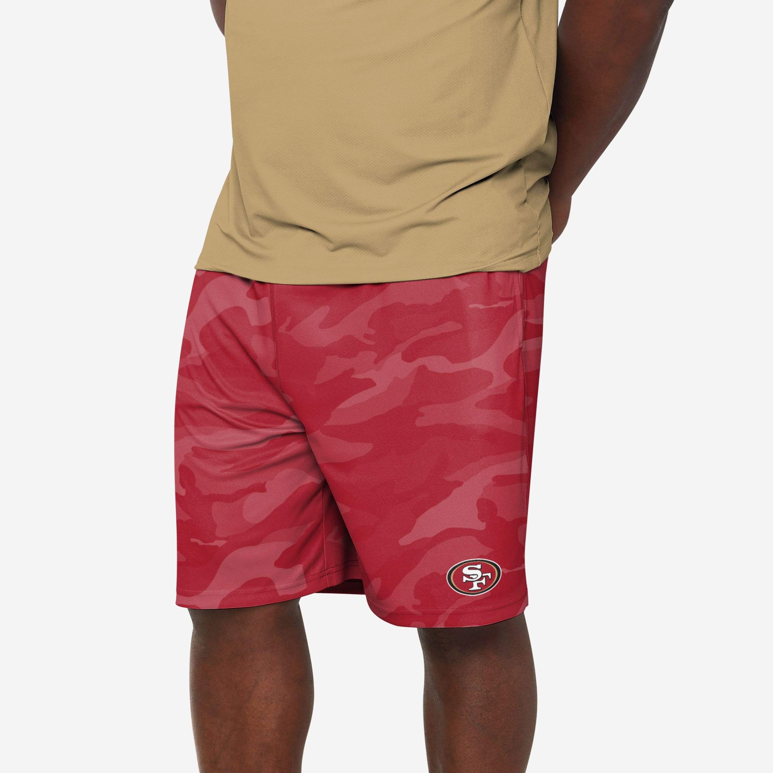 NFL, Shorts, Nfl San Francisco 49ers Camo Shorts