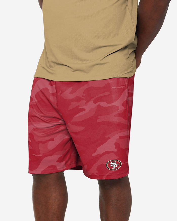 San Francisco 49ers Cool Camo Training Shorts FOCO S - FOCO.com