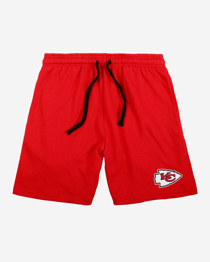 Kansas City Chiefs Solid Fleece Shorts FOCO - FOCO.com