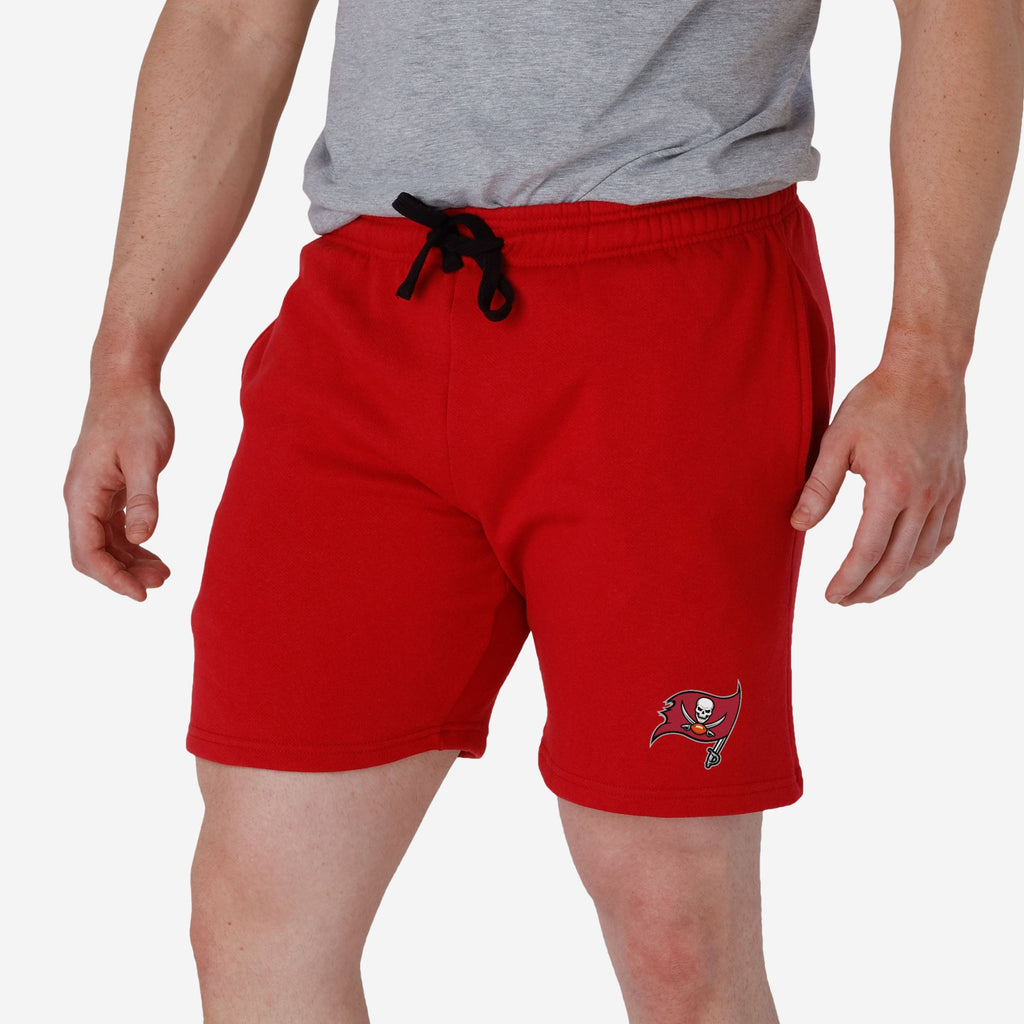 Tampa Bay Buccaneers Solid Fleece Shorts FOCO S - FOCO.com