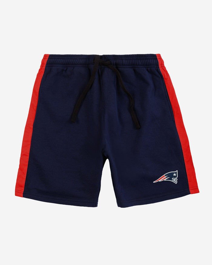 New England Patriots Side Stripe Fleece Shorts FOCO - FOCO.com