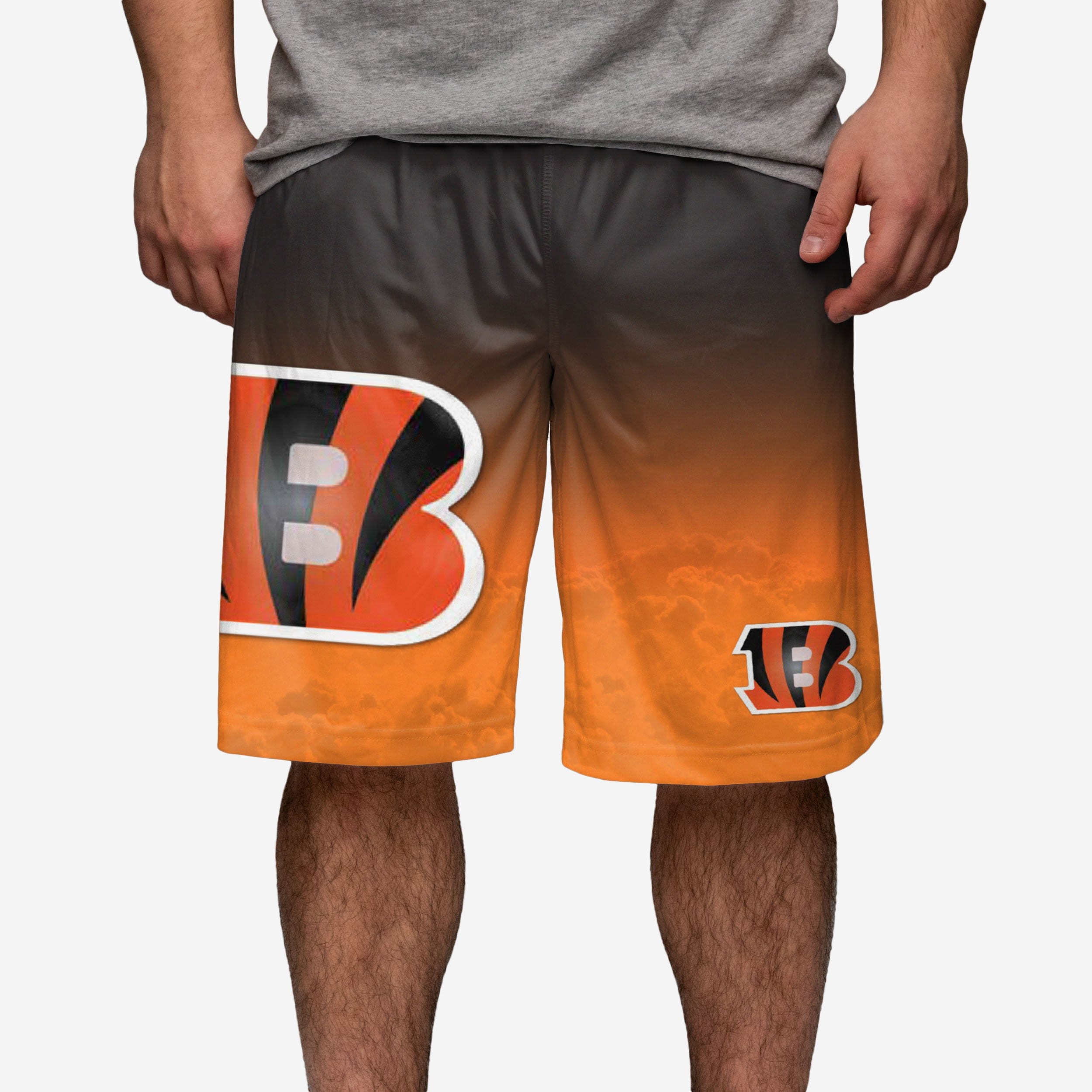 FOCO Cincinnati Bengals Side Stripe Training Shorts