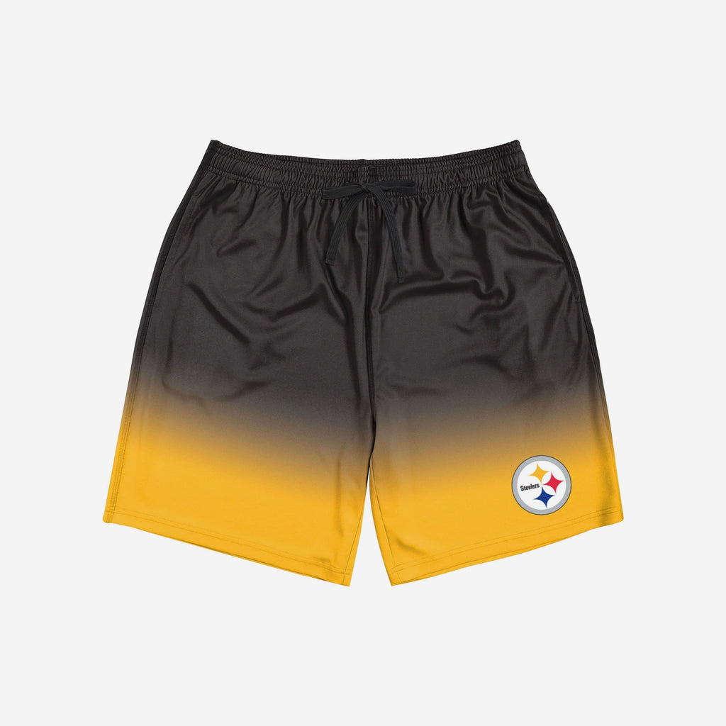 Pittsburgh Steelers Game Ready Gradient Training Shorts FOCO