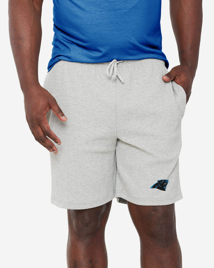 Carolina Panthers Gray Woven Shorts FOCO S - FOCO.com