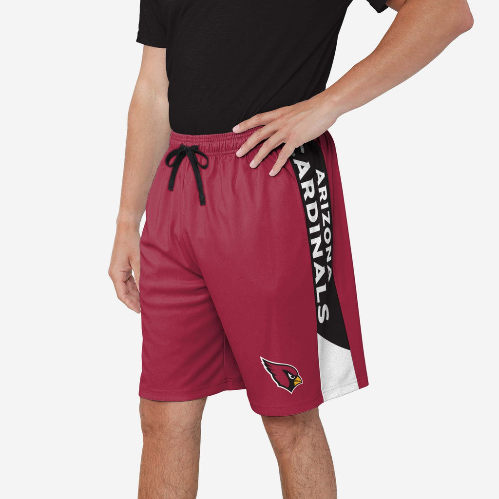 Arizona Cardinals Side Stripe Training Shorts FOCO S - FOCO.com