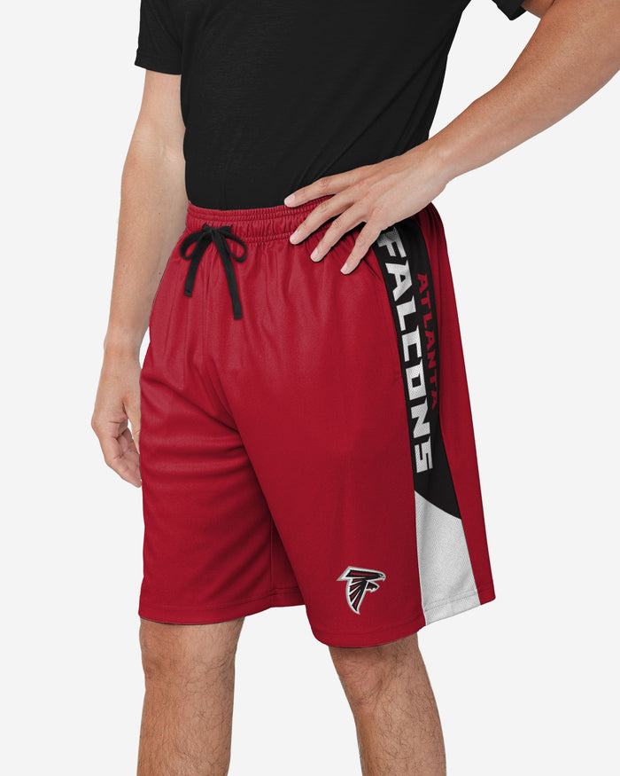 Atlanta Falcons Side Stripe Training Shorts FOCO S - FOCO.com