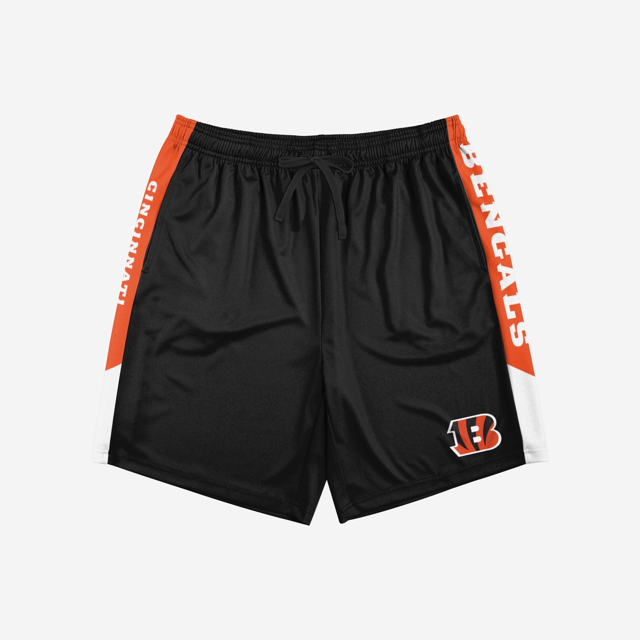 FOCO Cincinnati Bengals Side Stripe Training Shorts
