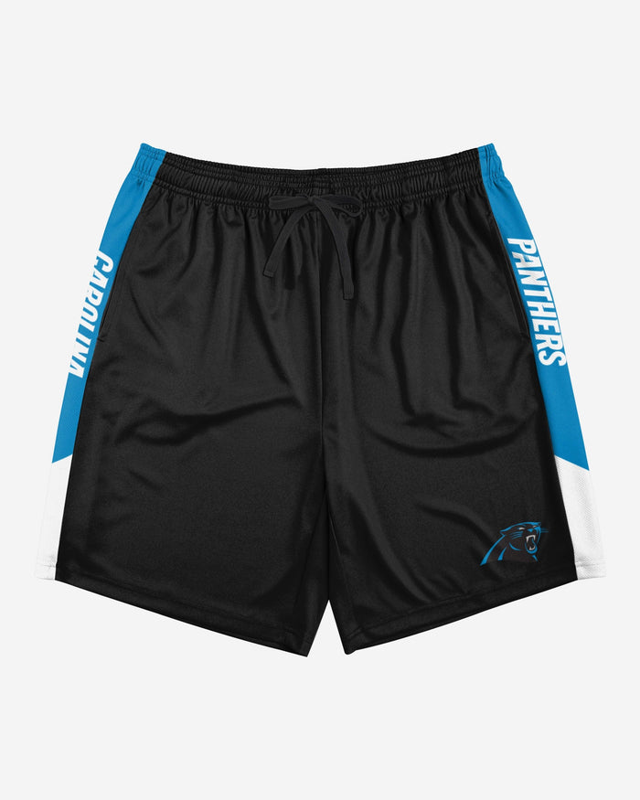 Carolina Panthers Side Stripe Training Shorts FOCO - FOCO.com