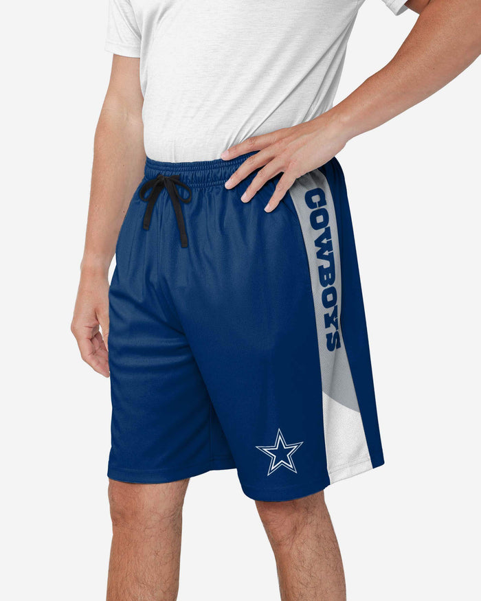 Dallas Cowboys Side Stripe Training Shorts FOCO S - FOCO.com
