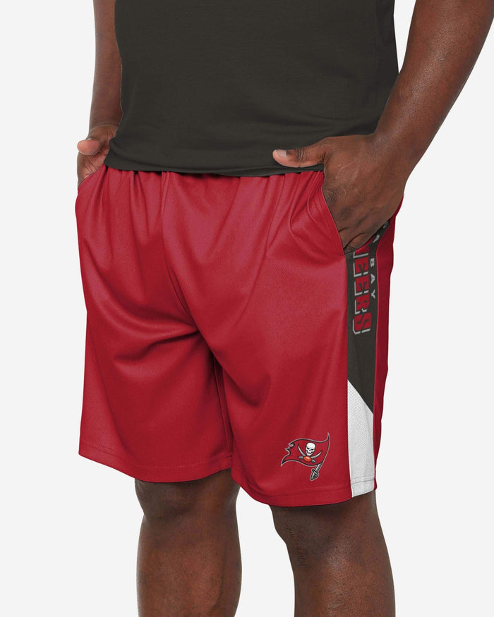 Tampa Bay Buccaneers Side Stripe Training Shorts FOCO S - FOCO.com