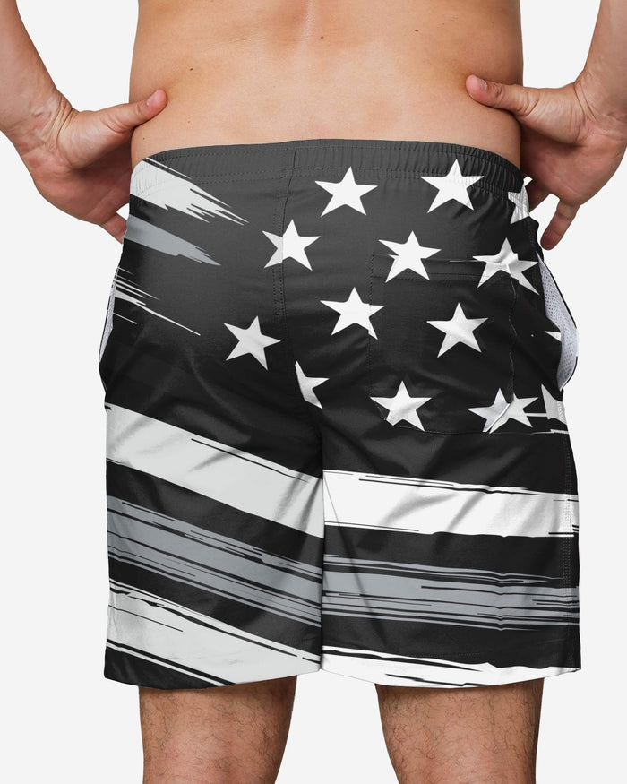 Las Vegas Raiders Americana Swimming Trunks FOCO - FOCO.com