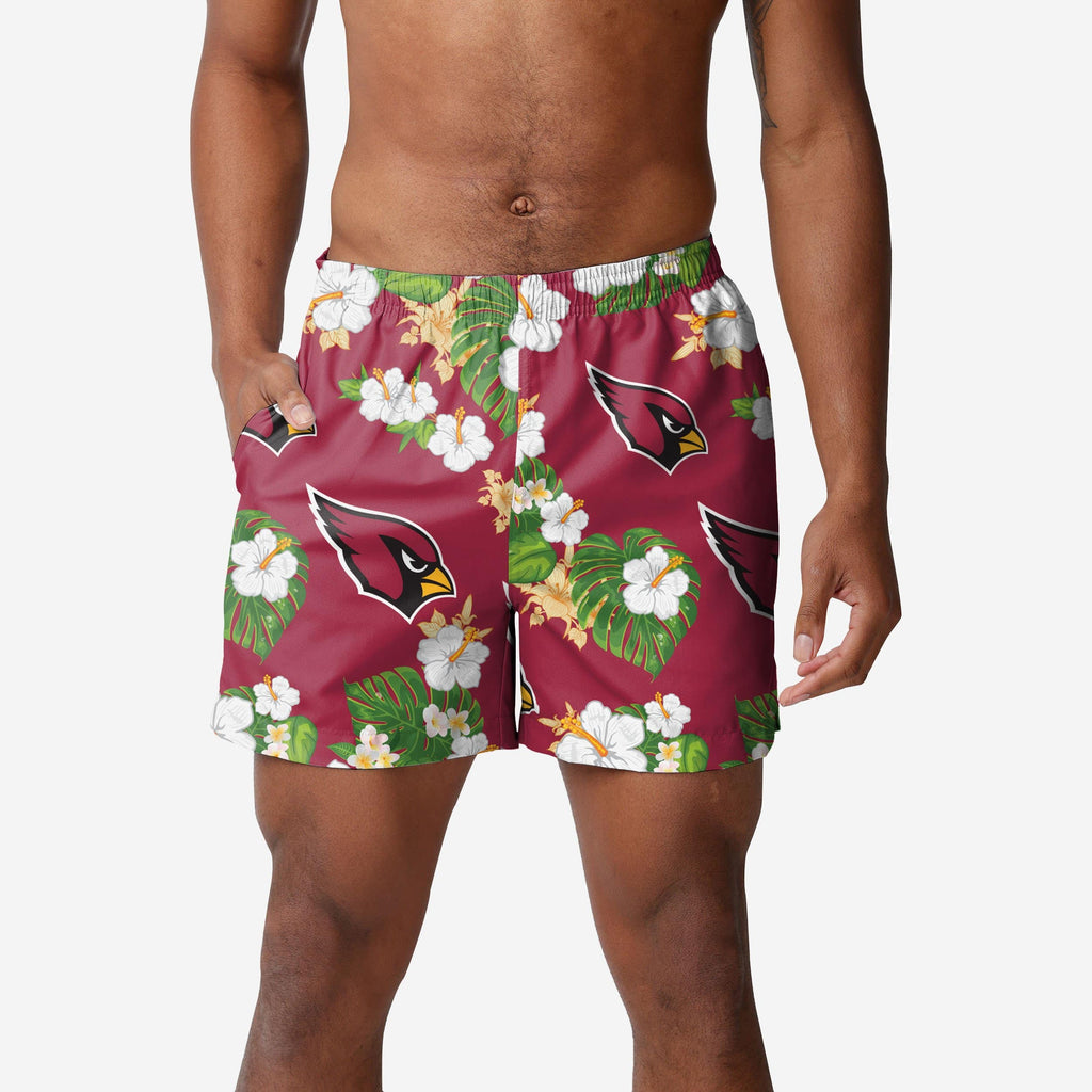 San Francisco 49ers Floral Swimming Trunks FOCO