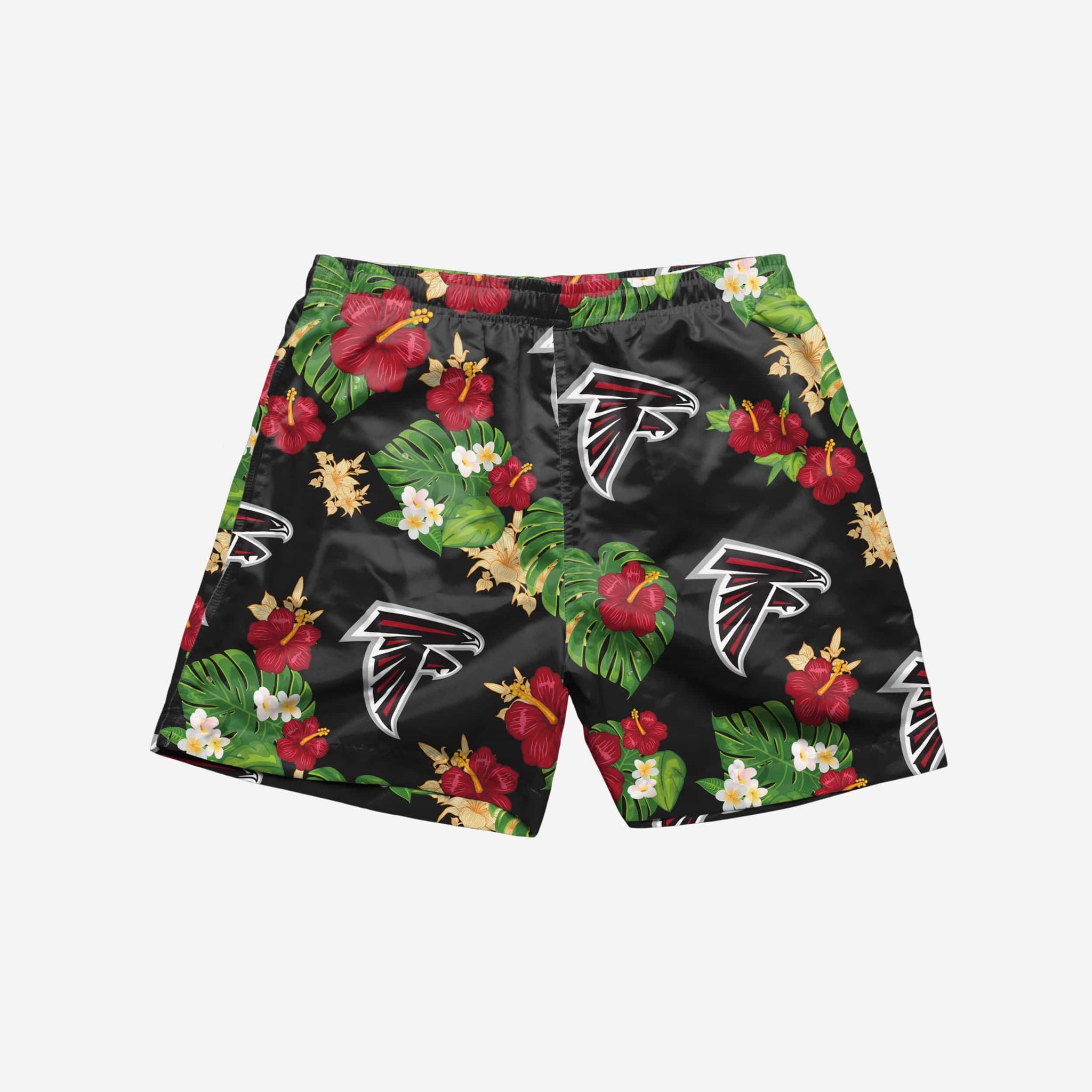 FOCO New York Jets Floral Swimming Trunks, Mens Size: L