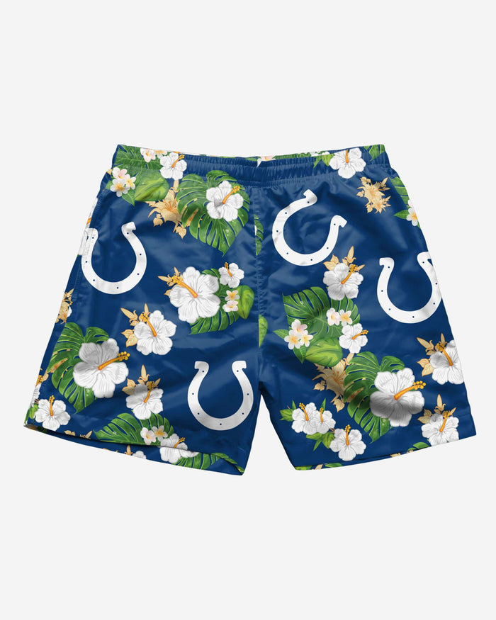 Indianapolis Colts Floral Swimming Trunks FOCO - FOCO.com