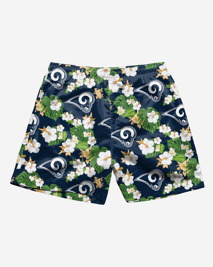 Los Angeles Rams Original Floral Swimming Trunks FOCO - FOCO.com