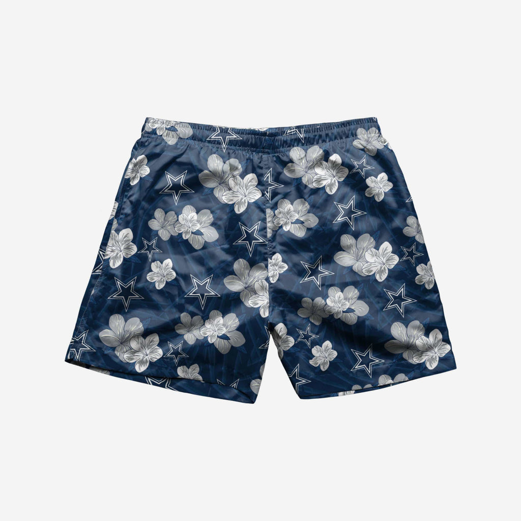 Dallas Cowboys Hibiscus Swimming Trunks FOCO