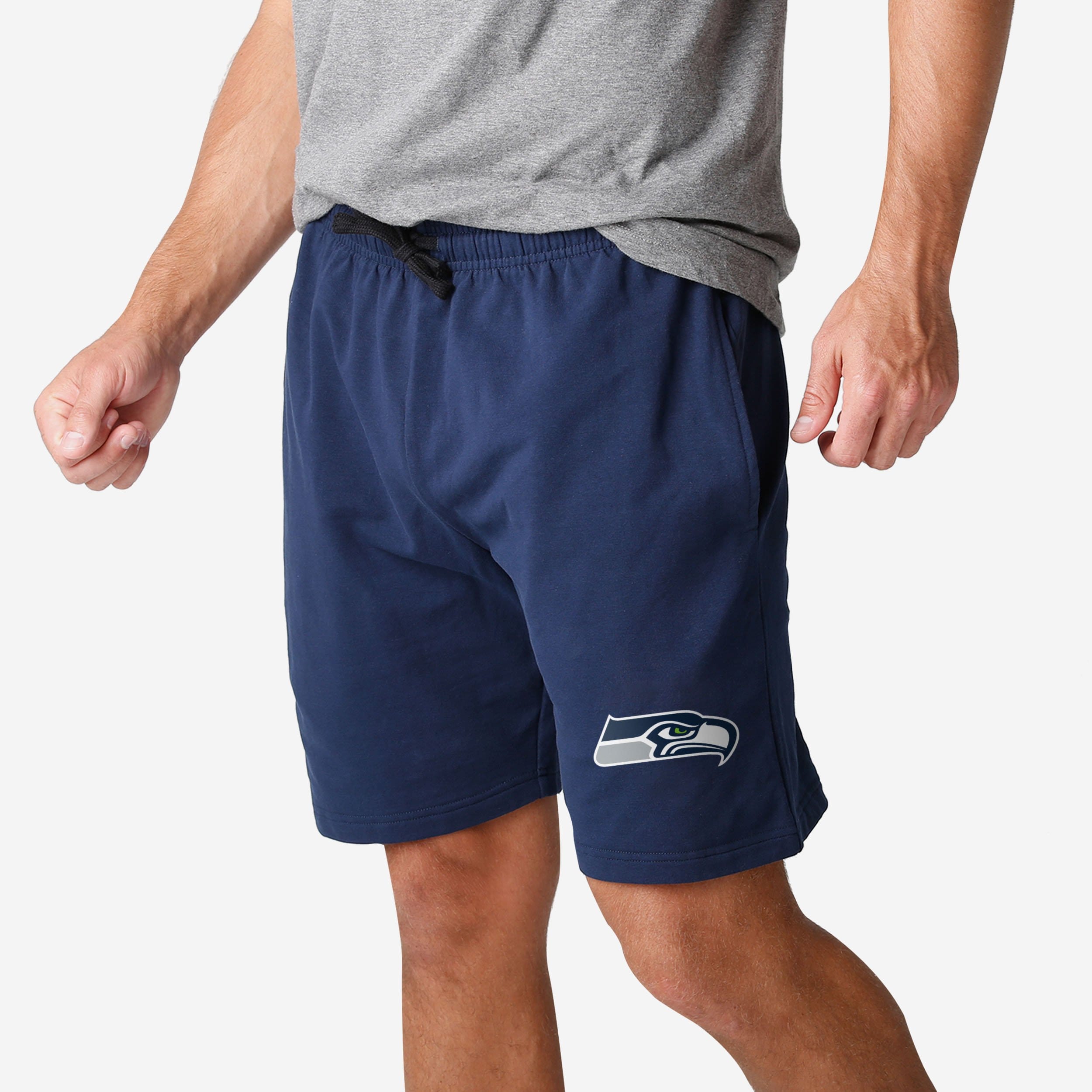 FOCO Seattle Seahawks NFL Mens Tonal Camo Woven Shorts - L