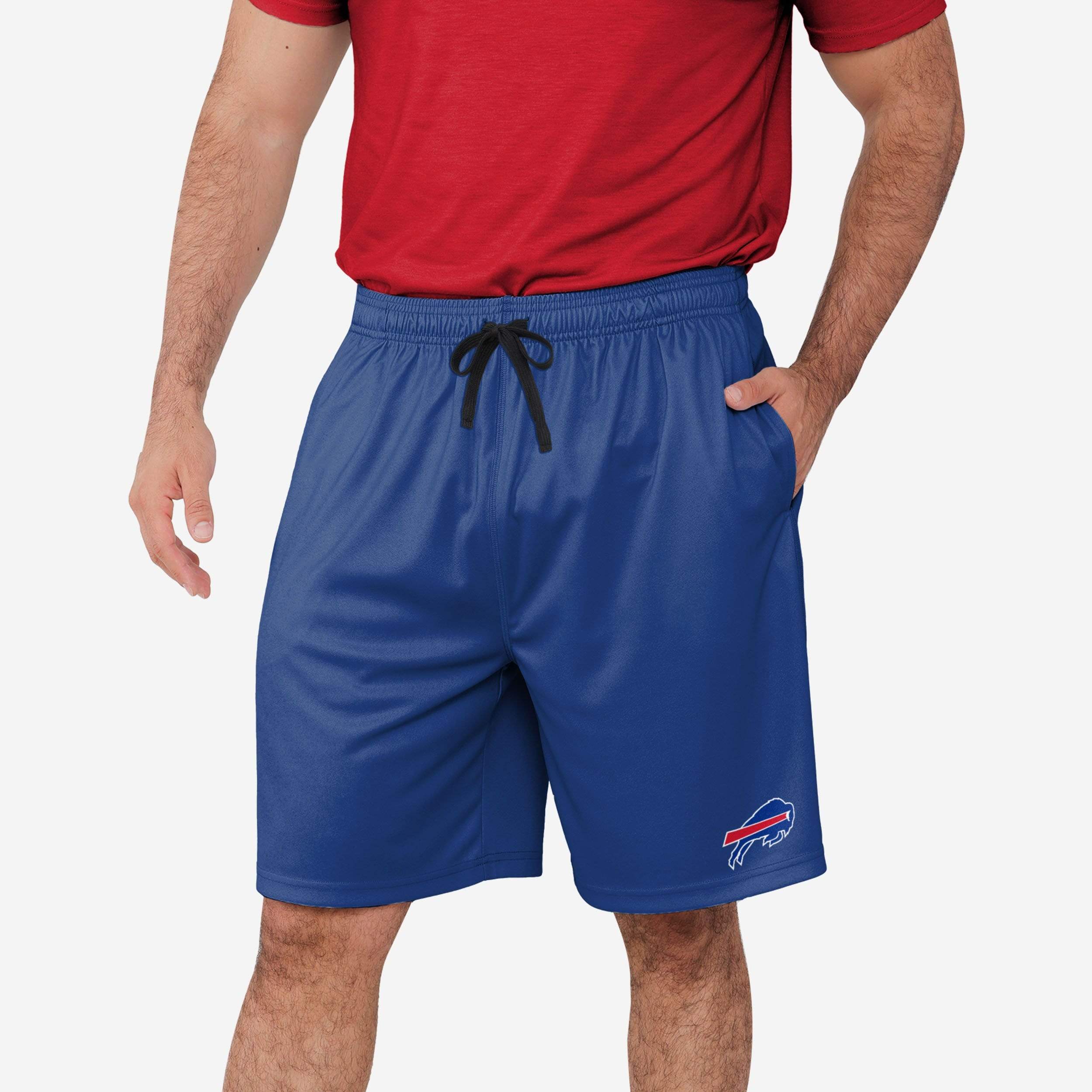 Buffalo Bills Black Team Color Lining Shorts FOCO