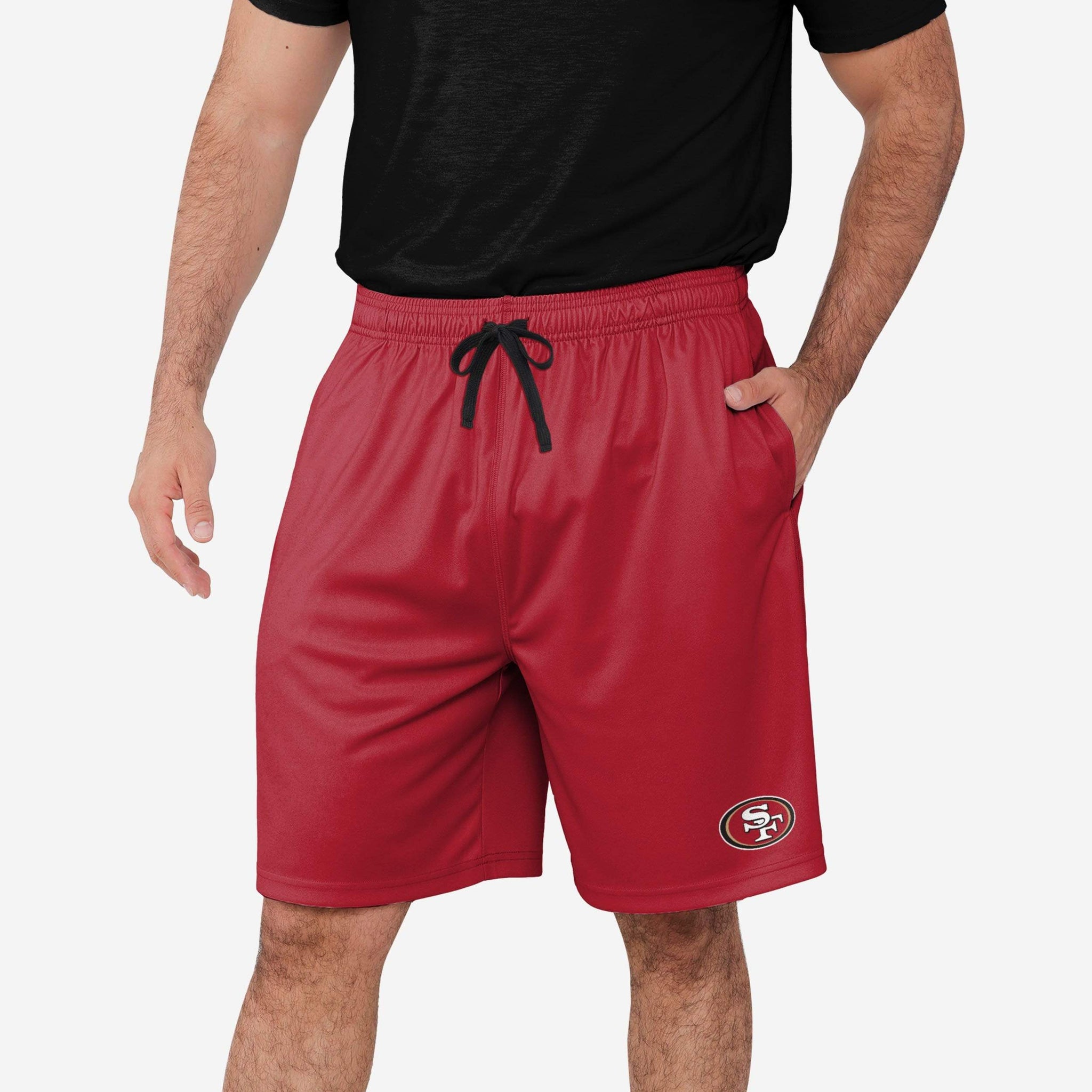 Men's Atlanta Braves FOCO Red Static Shorts