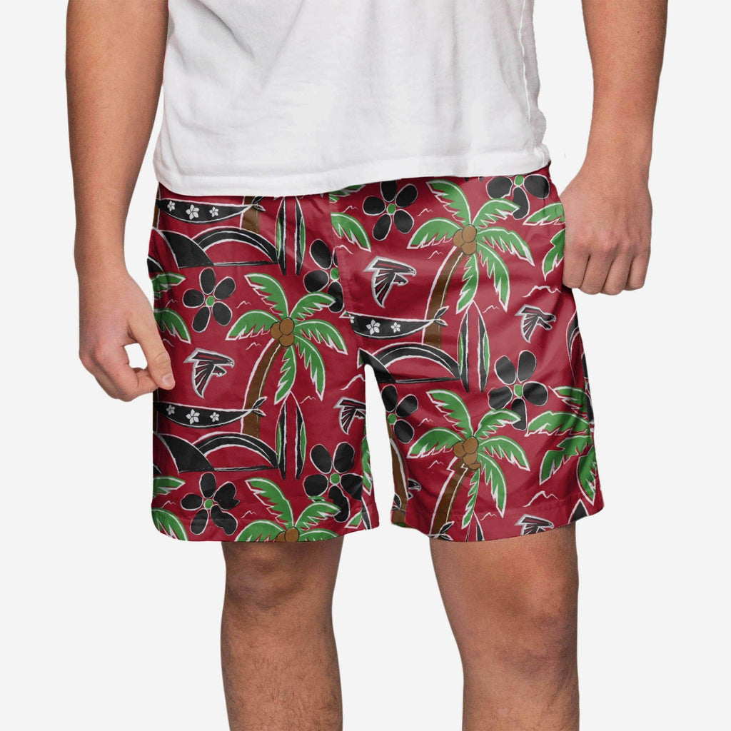 Atlanta Falcons Tropical Swimming Trunks FOCO S - FOCO.com