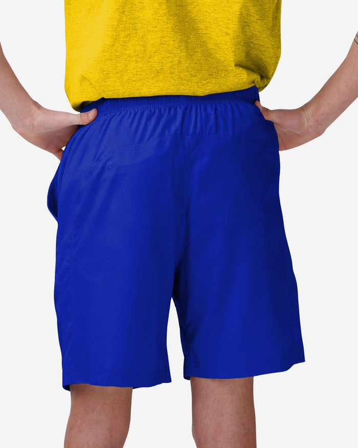 Los Angeles Rams Solid Woven Shorts FOCO - FOCO.com