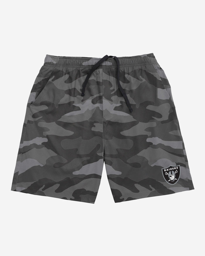 Las Vegas Raiders Tonal Camo Woven Shorts FOCO - FOCO.com