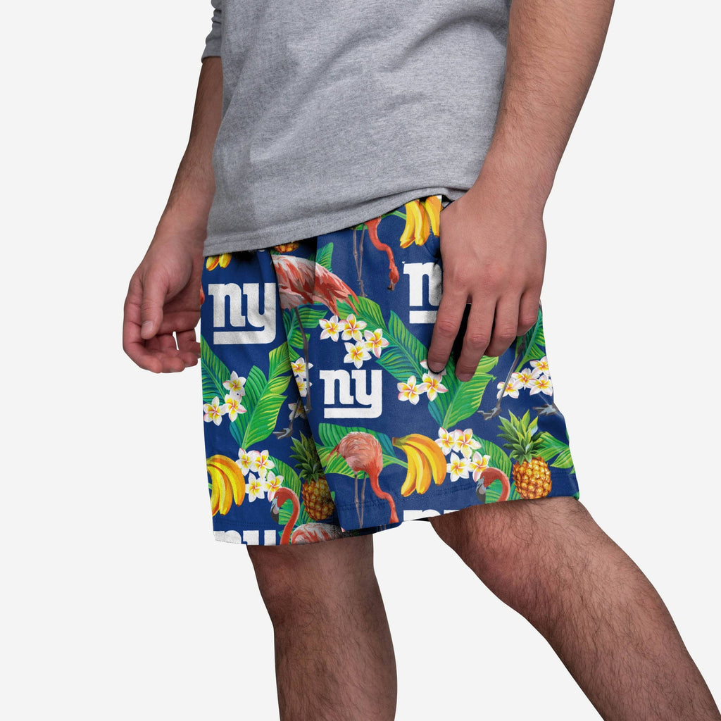 New York Giants Floral Shorts FOCO S - FOCO.com