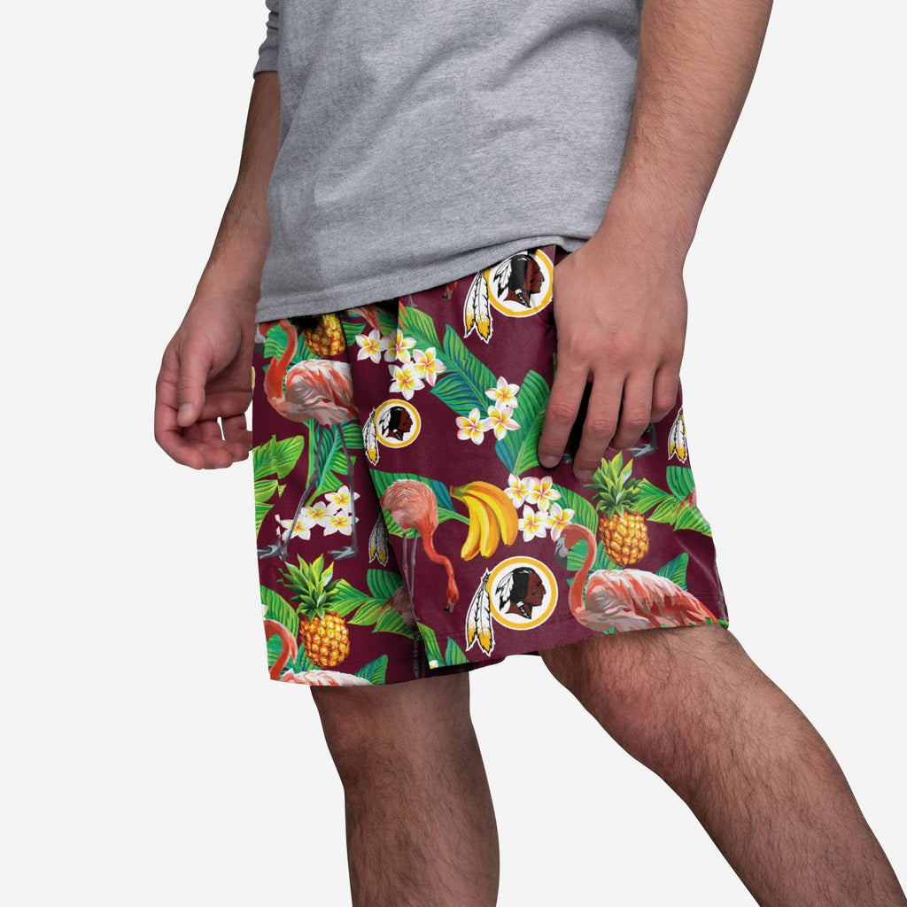 Washington Commanders Floral Shorts FOCO S - FOCO.com