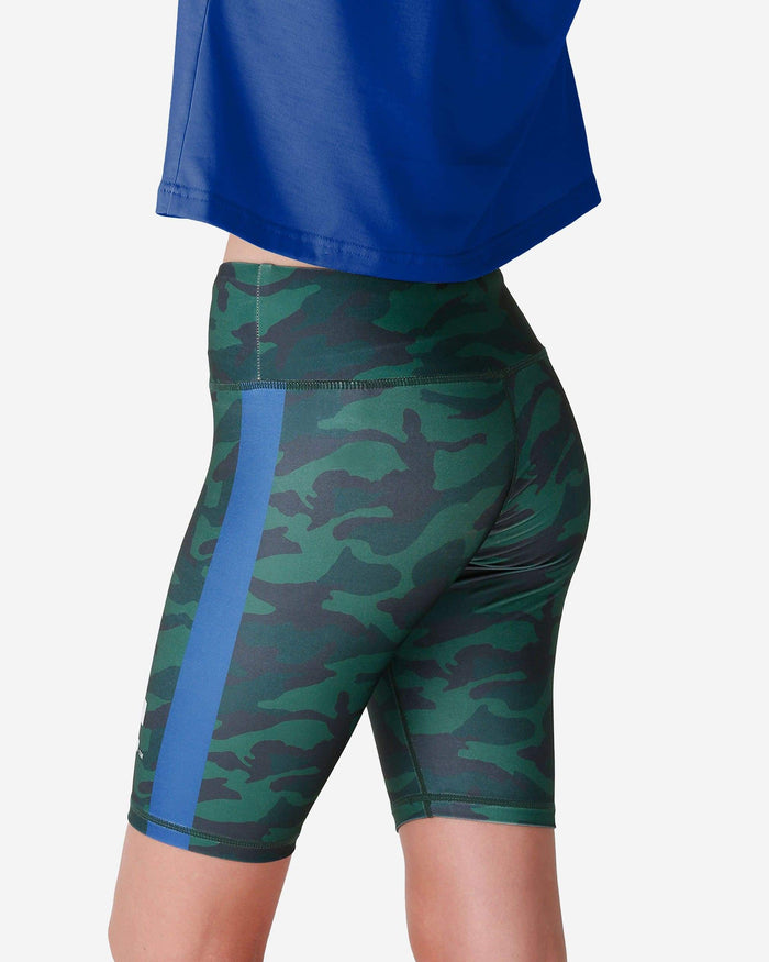 Los Angeles Dodgers Womens Camo Bike Shorts FOCO - FOCO.com