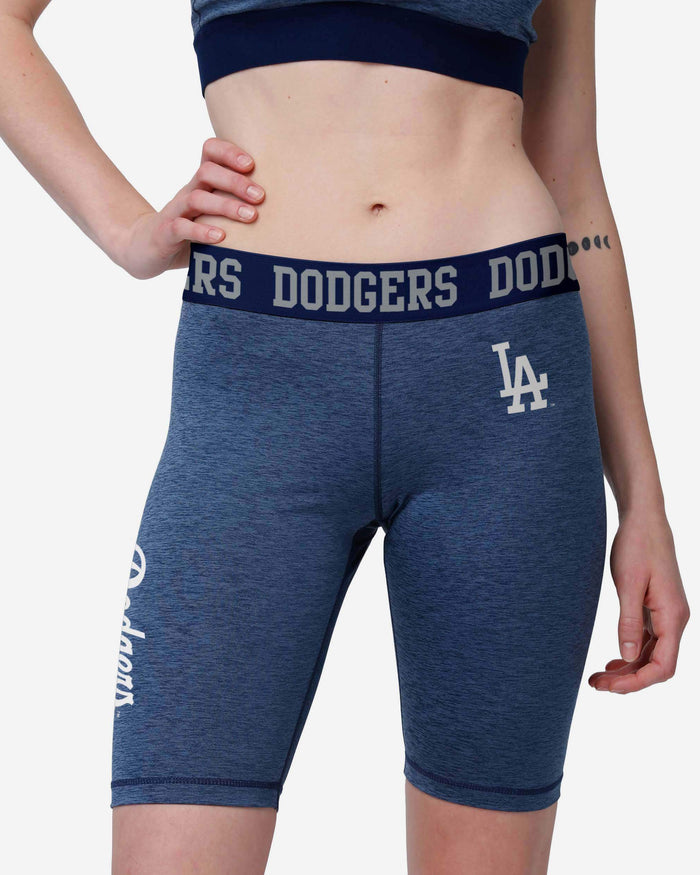 Los Angeles Dodgers Womens Team Color Static Bike Shorts FOCO S - FOCO.com