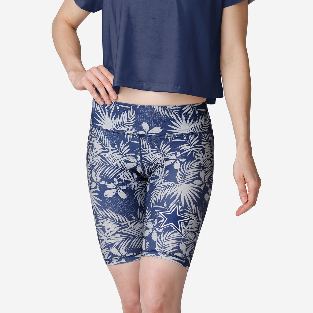 Dallas Cowboys Womens Floral Bike Shorts FOCO S - FOCO.com