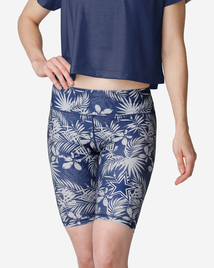 Dallas Cowboys Womens Floral Bike Shorts FOCO S - FOCO.com