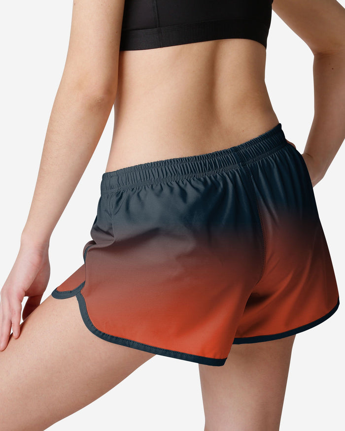 Chicago Bears Womens Gradient Running Shorts FOCO - FOCO.com