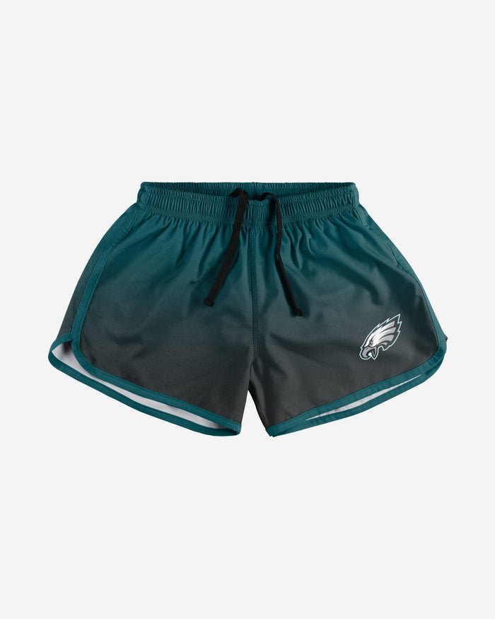 Philadelphia Eagles Womens Gradient Running Shorts FOCO - FOCO.com