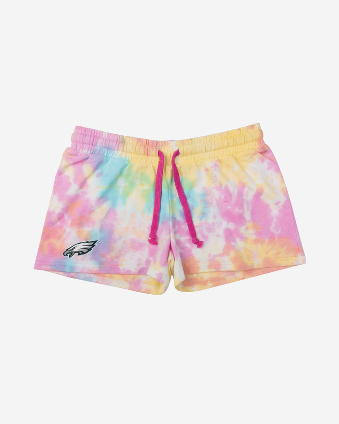 Philadelphia Eagles Womens Pastel Tie-Dye Blast Lounge Shorts FOCO - FOCO.com