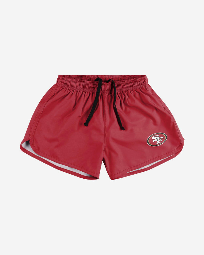 San Francisco 49ers Womens Solid Running Shorts FOCO - FOCO.com