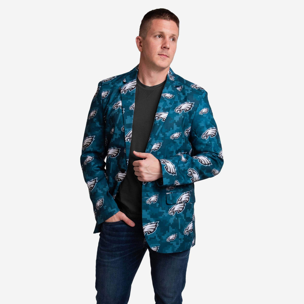 Philadelphia Eagles Digital Camo Suit Jacket FOCO 42 - FOCO.com