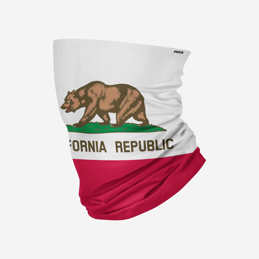 California Flag Gaiter Scarf FOCO - FOCO.com