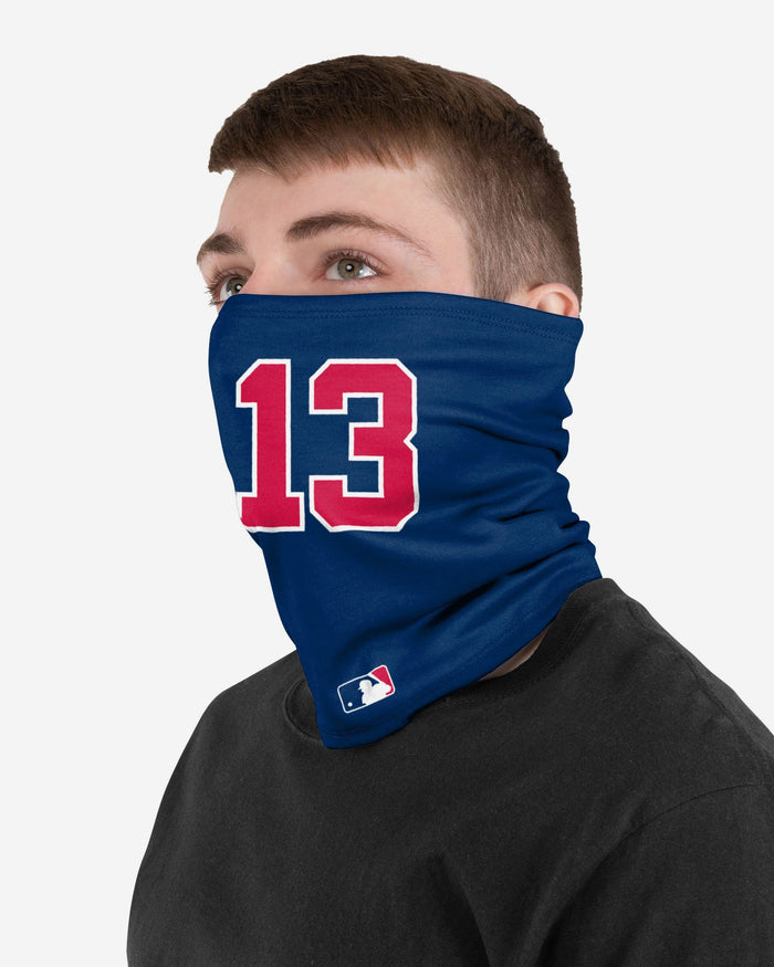 Ronald Acuna Jr Atlanta Braves On-Field Blue UV Gaiter Scarf FOCO - FOCO.com