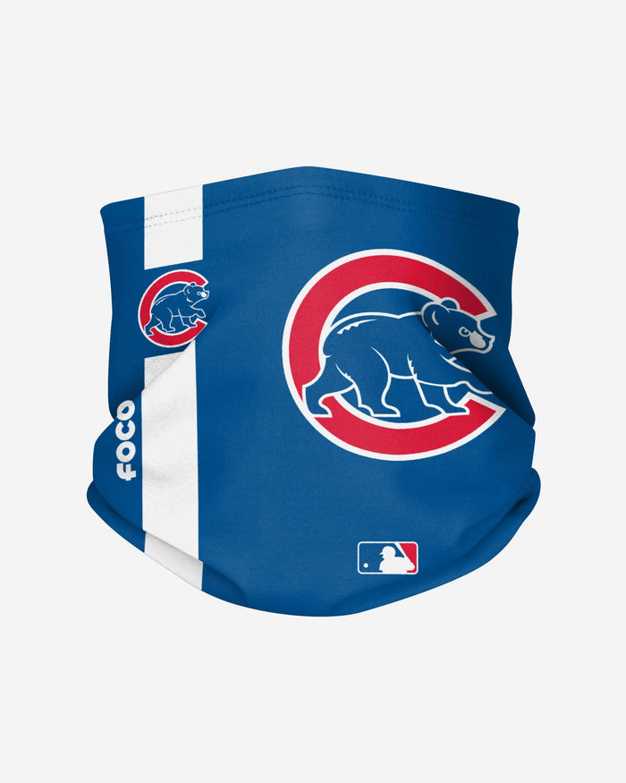 Chicago Cubs On-Field Blue UV Gaiter Scarf FOCO - FOCO.com