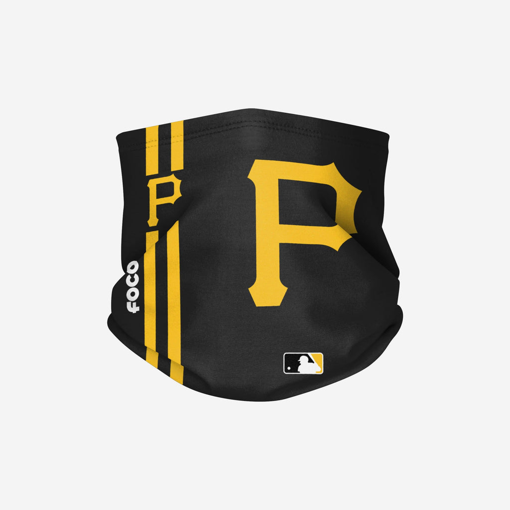 Pittsburgh Pirates On-Field Black UV Gaiter Scarf FOCO - FOCO.com