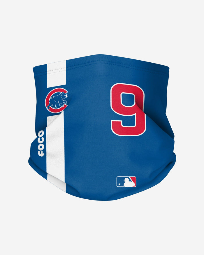 Javier Baez Chicago Cubs On-Field Blue UV Gaiter Scarf FOCO - FOCO.com