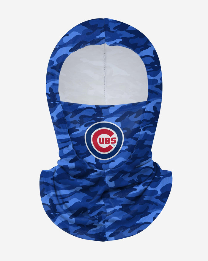 Chicago Cubs Camo Lightweight Hooded Gaiter FOCO - FOCO.com