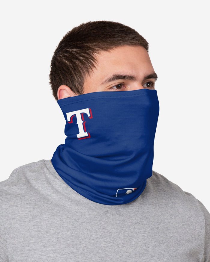 Corey Kluber Texas Rangers On-Field Gameday Gaiter Scarf FOCO - FOCO.com