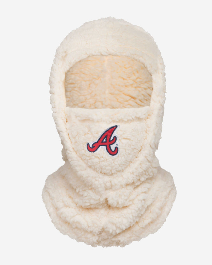 Atlanta Braves Sherpa Hooded Gaiter FOCO - FOCO.com