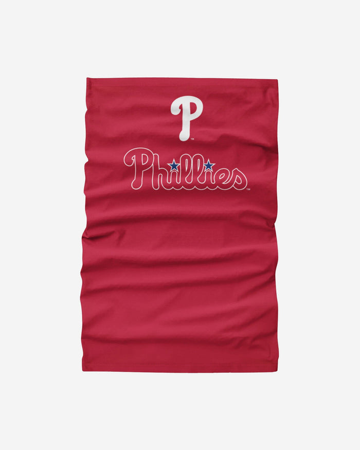 Philadelphia Phillies Team Logo Stitched Gaiter Scarf FOCO - FOCO.com