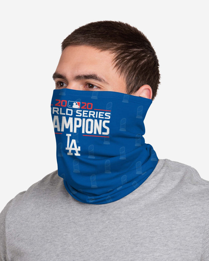 Los Angeles Dodgers 2020 World Series Champions Gameday Home Gaiter Scarf FOCO - FOCO.com